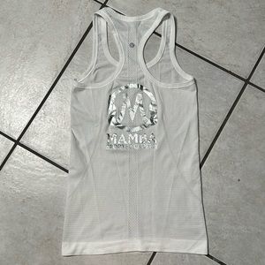 Lululemon Swiftly Tech White Tank Mamba Sports Academy Kobe Bryant